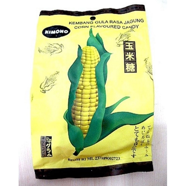 

Permen Rasa Jagung Kimono 150 gram