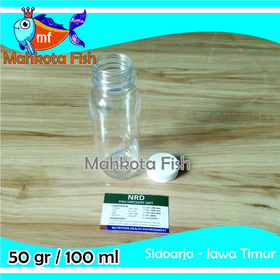 Botol Polar NRD | Botol Repack 50 gr / 100 ml NRD | NRD