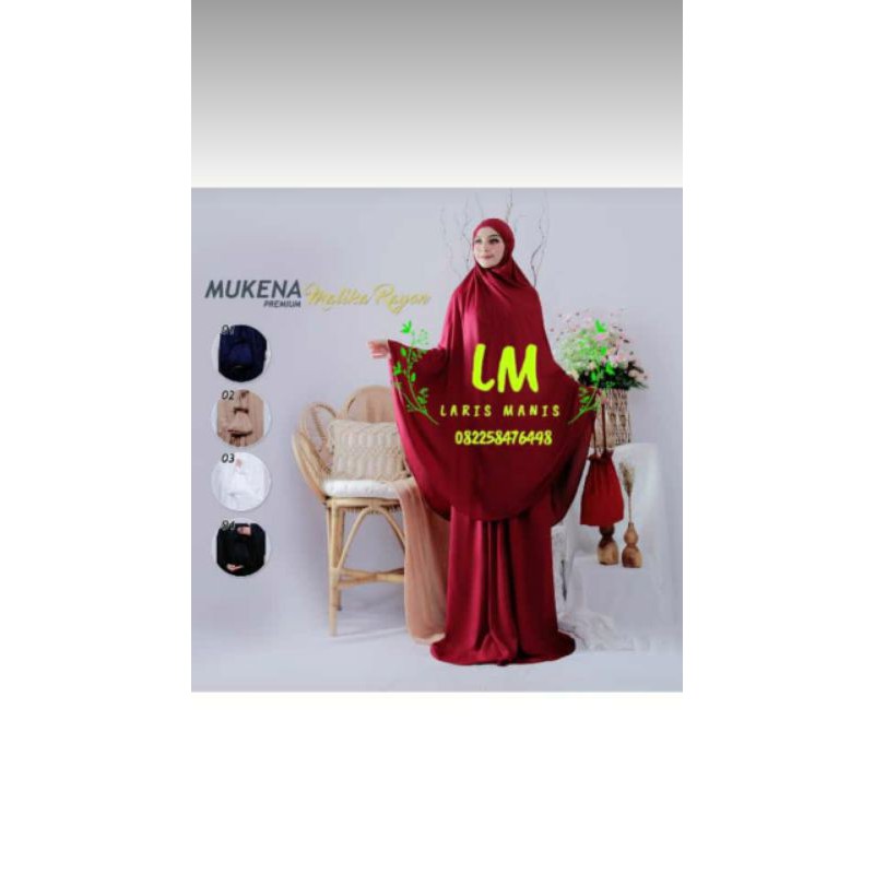mukena bali polos