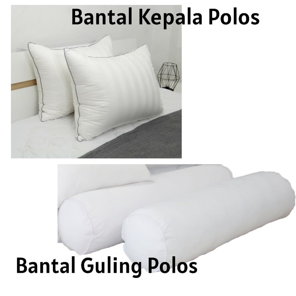 STAR PILLOW BANTAL GULING HOTEL PUTIH POLOS