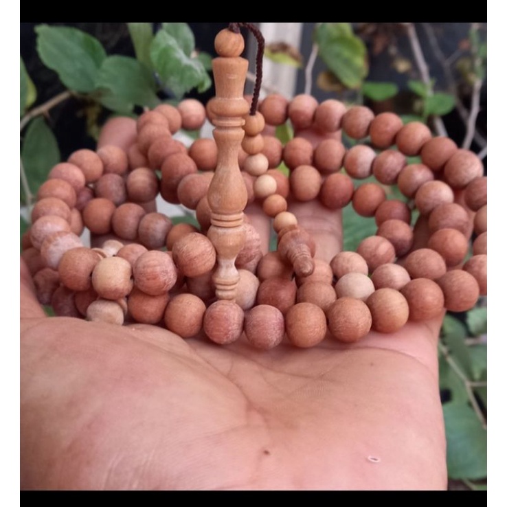 Tasbih kayu Cendana 10mm asli tasbih Cendana keraton wangi