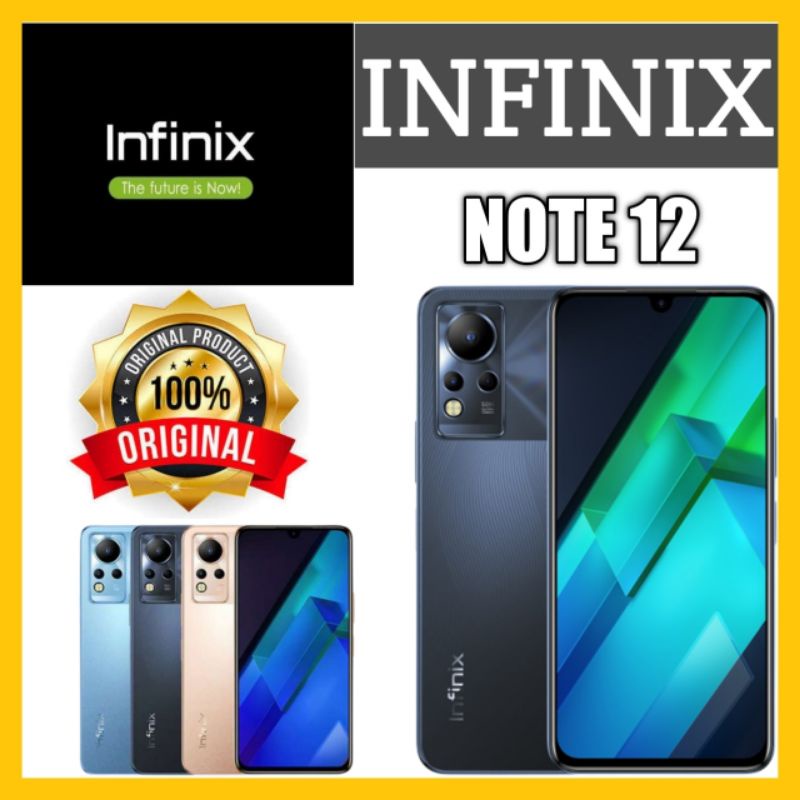 TERLARIS!! INFINIX NOTE 12 8/128 &amp; 8/256 GARANSI RESMI INFINIX