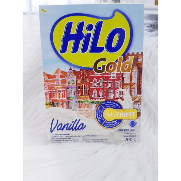 HILO GOLD NUTRIFIT VANILLA 200G