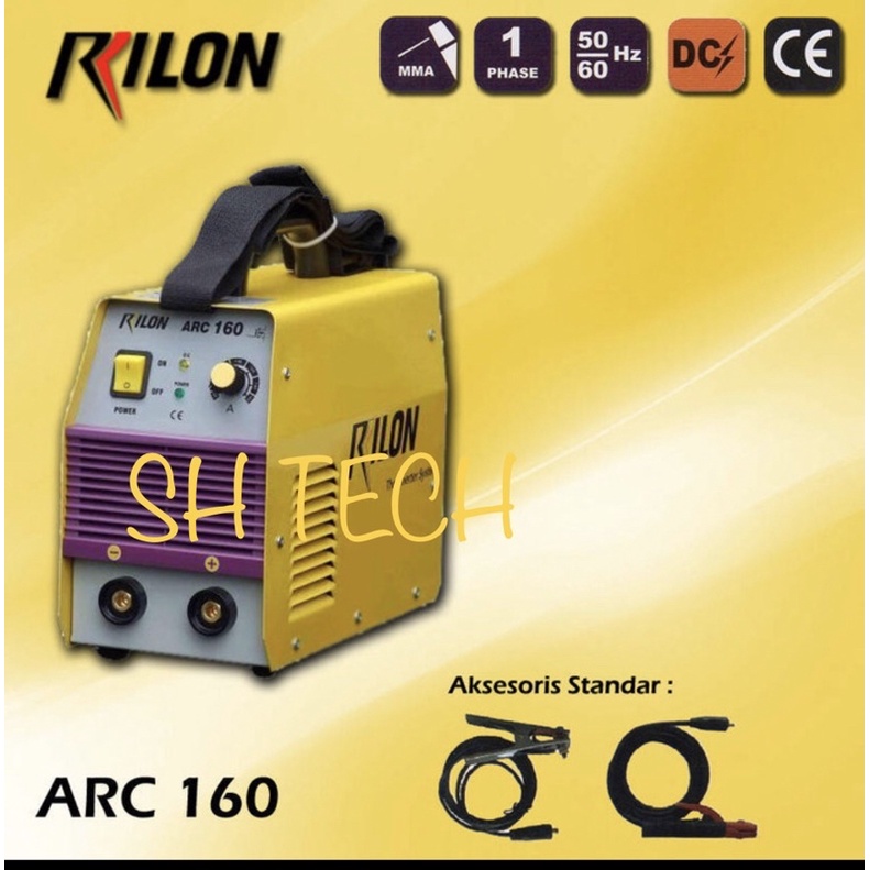 MESIN LAS RILON ARC 160 A TRAVO LAS RYLON RILLON