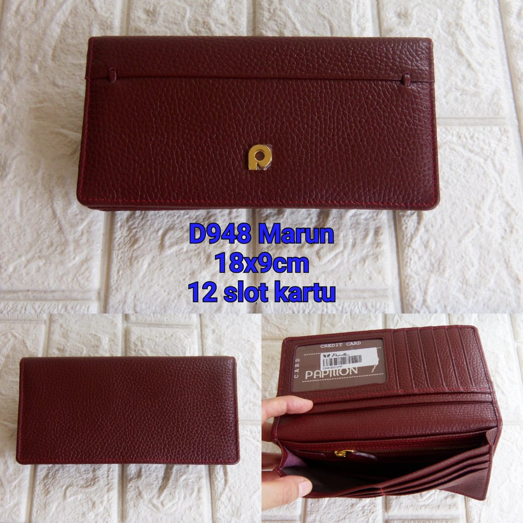 Dompet Papillon Original D948 Marun