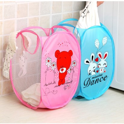 SG COLLECTIONS KERANJANG BAJU KOTOR LIPAT LUCU MURAH / TEMPAT BAJU KOTOR MOTIF LUCU KARAKTER