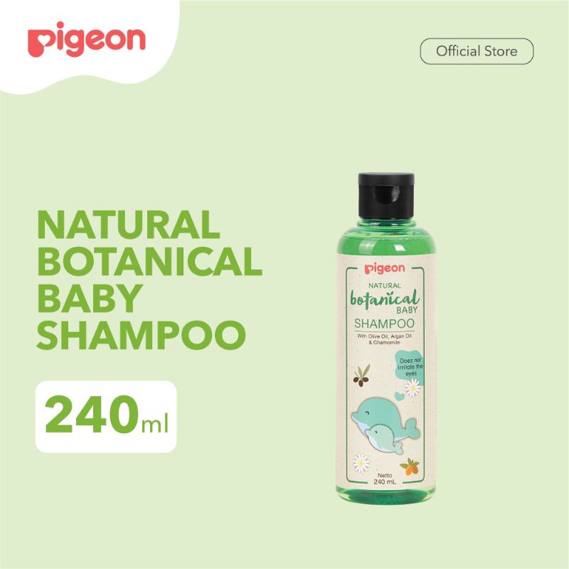 Pigeon Botanical Natural Baby Shampoo 240ml | Sampo Bayi