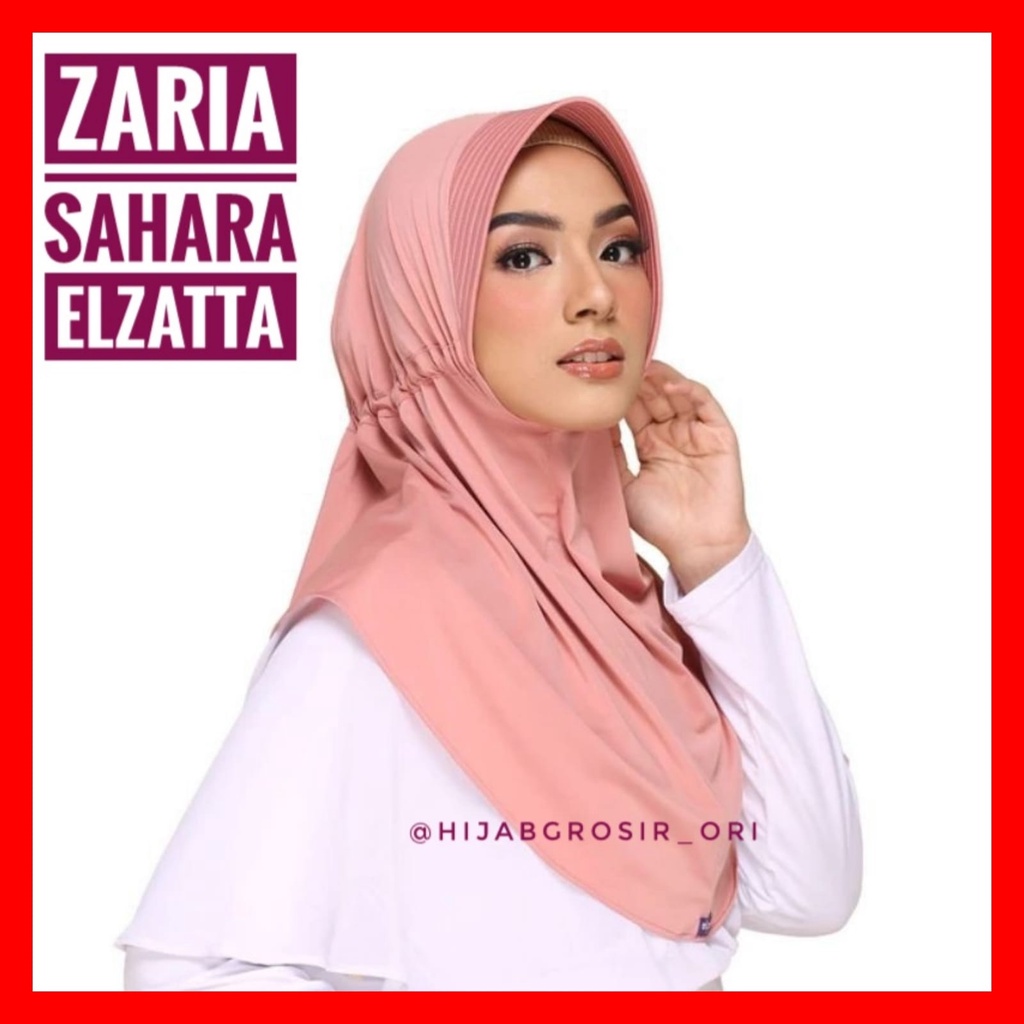Zaria Sahara Bergo Serut Instan Elzatta