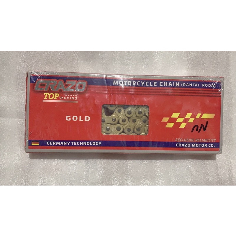 RANTAI GOLD 428H 140L CRAZO EMAS