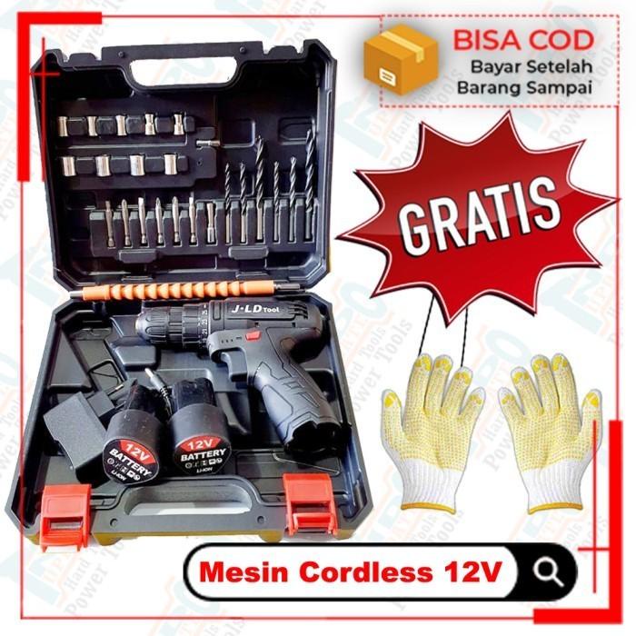 Doriru | Cordless Drill / Bor Cas / Mesin Bor Cas / Bor Tangan / Bor 12V Jdl