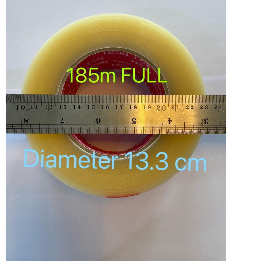 

Lakban Bening 45mm x 185m x 45 mic FULL Merek HOKI TAPE Coklat__________095 ✓