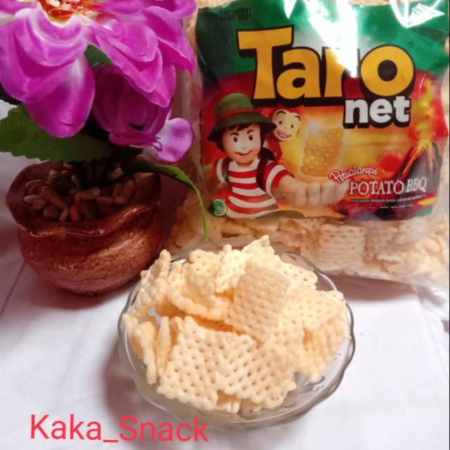 

Snack kiloan murah ~Taro Net BBQ 200 gram