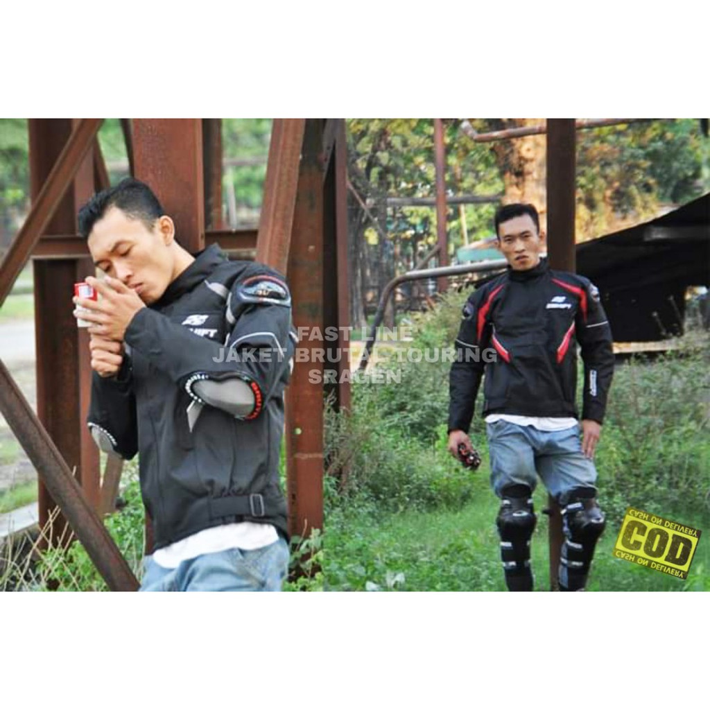 Jaket Motor Brutal Touring bikers pria club murah harian pria safety protector Brutal shif termurah