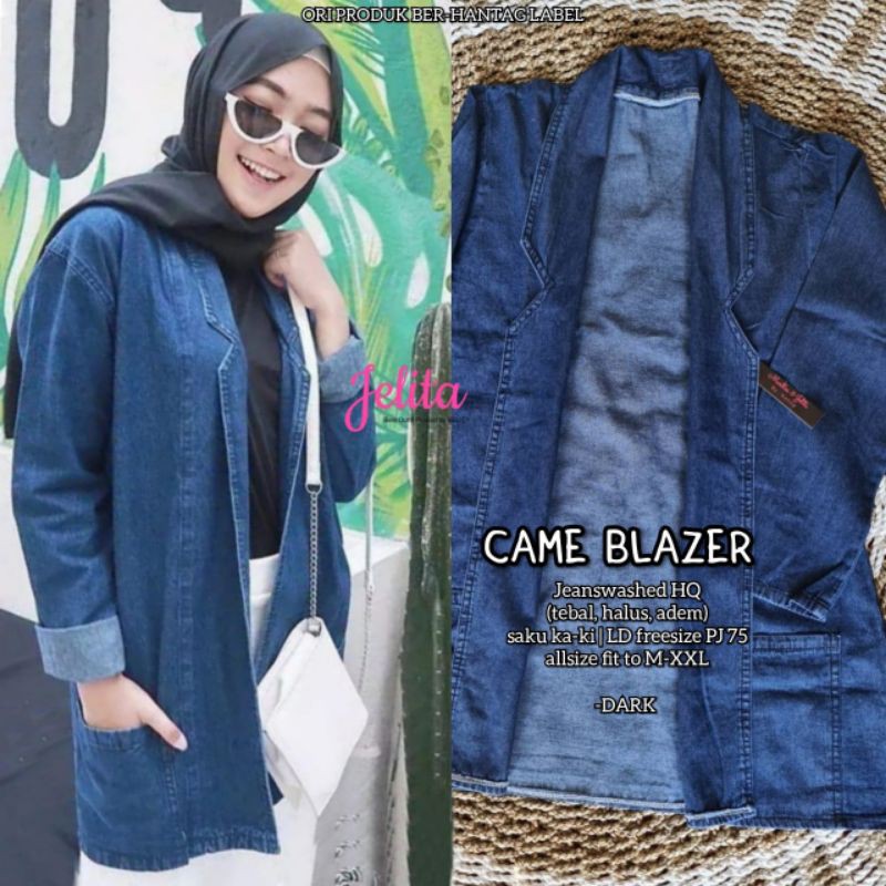 Came Blazer Wanita | Outer Jeans By GFS