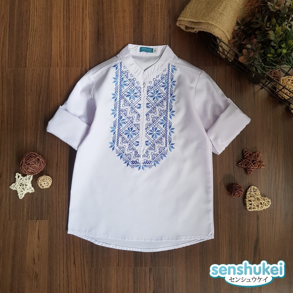 [Brandedbaby] 3-13T KEMEJA KOKO ANAK IMPORT PREMIUM QUALITY / KEMKO ANAK LENGAN PANJANG SENSHUKEI