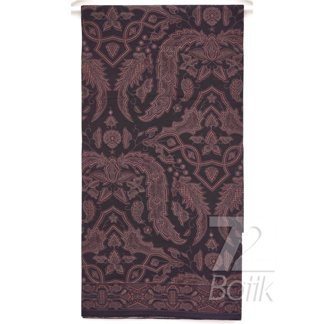 BAHAN BATIK PREMIUM Katun Warna Hitam Item Black 723531 Cap 72 Jarik Jarit Samping Kebat Panjang Batik Katun Modern Premium Bahan Seragam Batik Pernikahan Kantor Keluarga Murah Kamen Jadi Batik Bali Lembaran