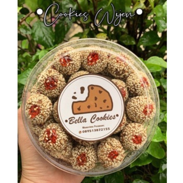 

kue kering/kue lebaran/janda bolong/cookies wijen