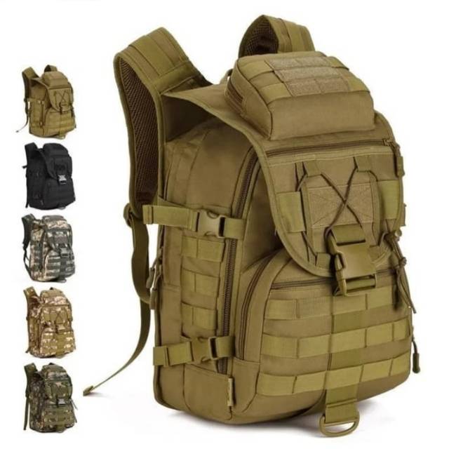 TAS GENDONG PRIA TAS PUNGGUNG TACTICAL ARMY KEREN