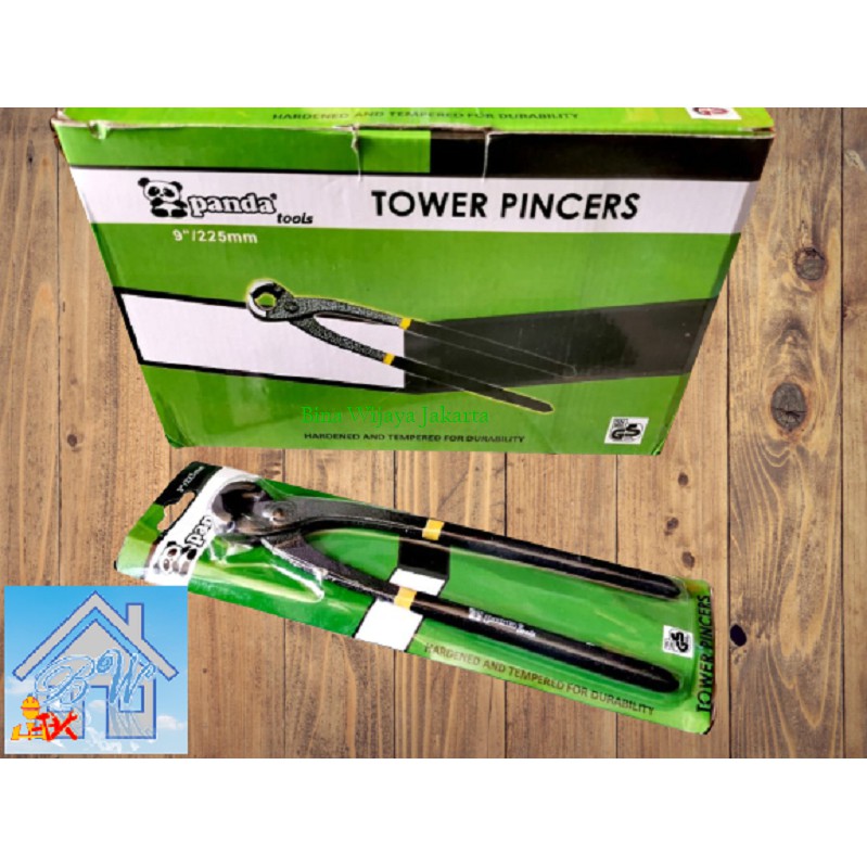 Gegep Pres PANDA Tang Gegep Catut Tang Kakatua Tower Pincers 9" PANDA