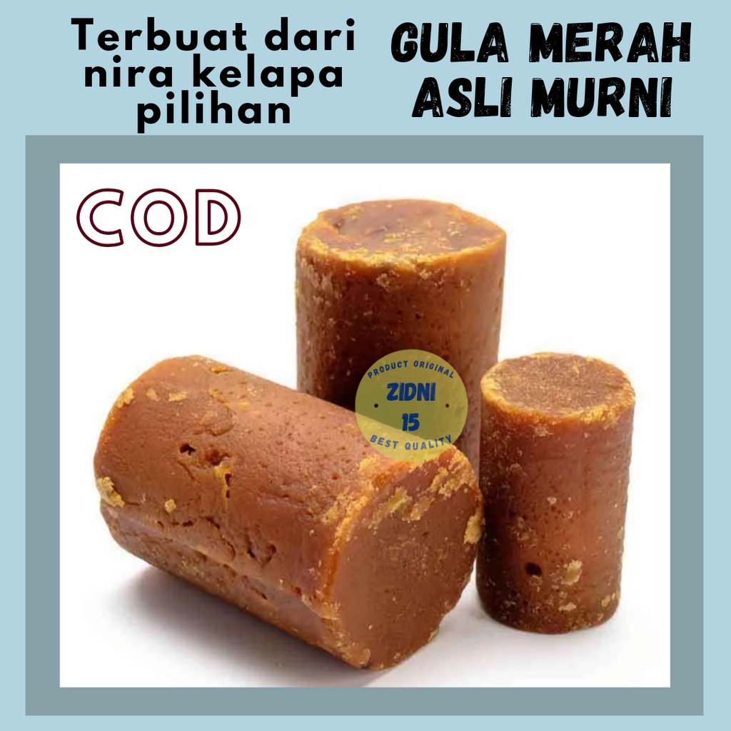 

250g GULA MERAH ASLI KUALITAS SUPER / GULA JAWA ORIGINAL NIRA KELAPA