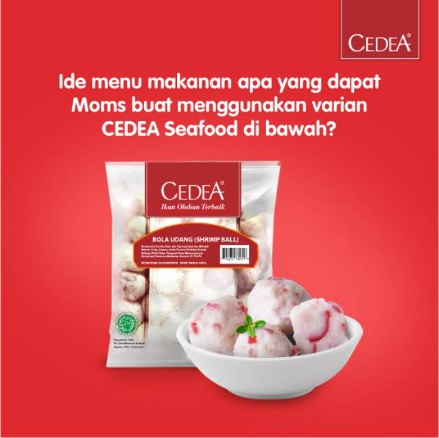 Cedea Bola Udang / Shrimp Ball 500 gram