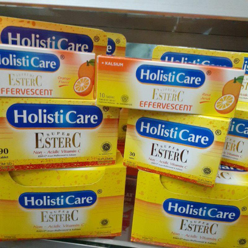 Ester C Holisticare 30 Ester C Holisticare 90 Ester C box isi 12 Strip Ester C Effervescennt Ester C