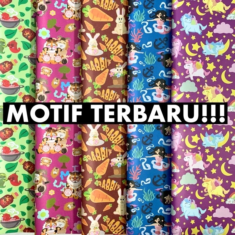 

(50LBR) KERTAS KADO MURAH