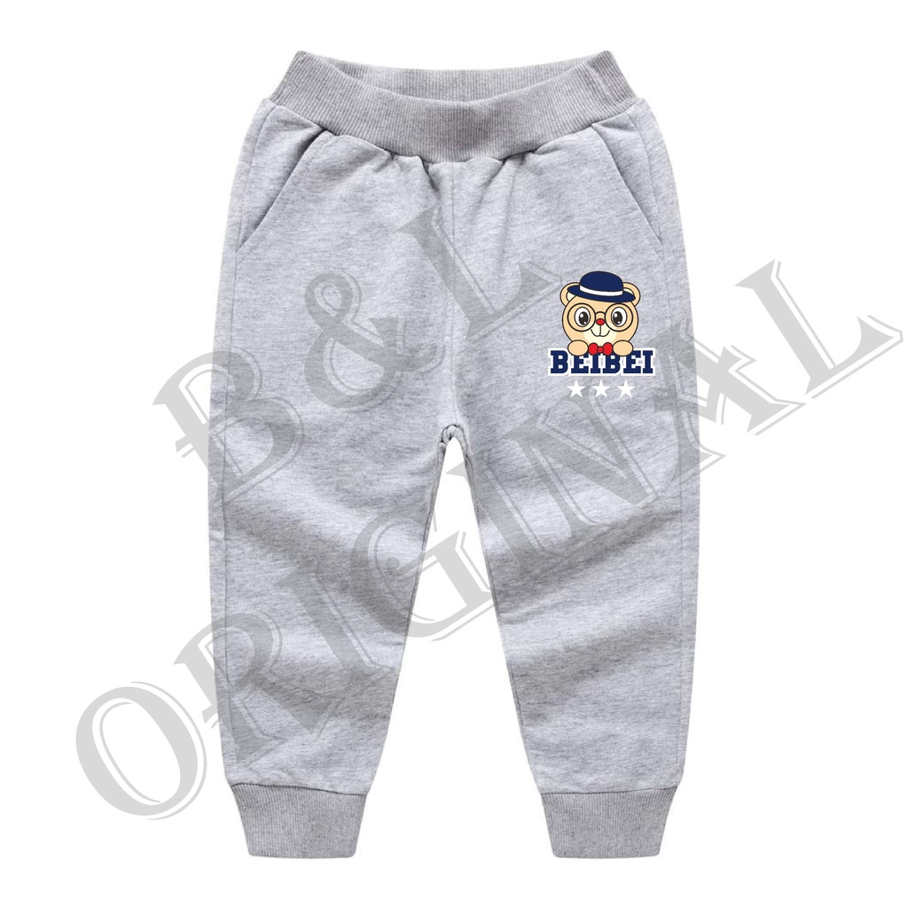 BS/COD/CELANA JOGGER BEI BEI ANAK ANAK 1-7 TAHUN//REALPIC//GOOD QUALITY