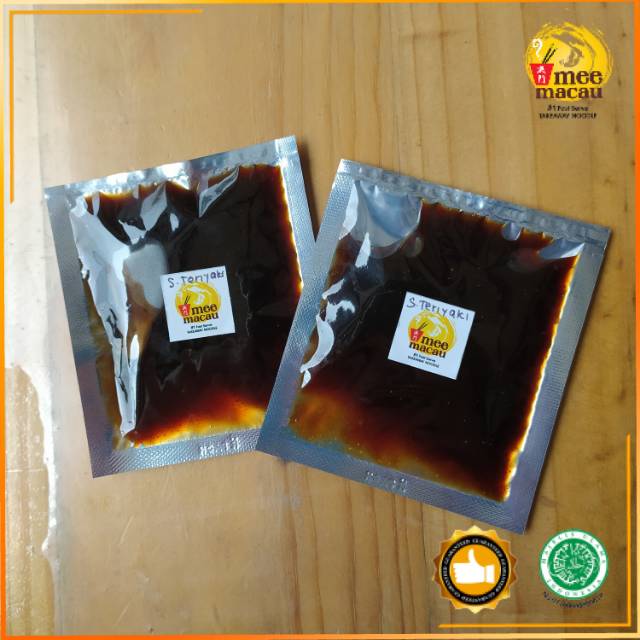 Saus Teriyaki Jepang Sachet | Bumbu Saos Resto Masak Ayam Daging Murah Halal MUI