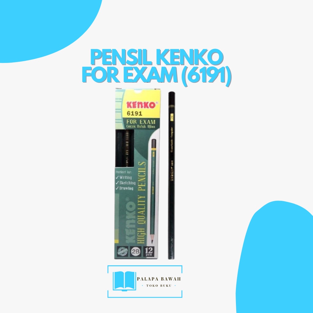 

Pensil 2B Kenko Satuan Pensil For Computer 6191 dan 6181