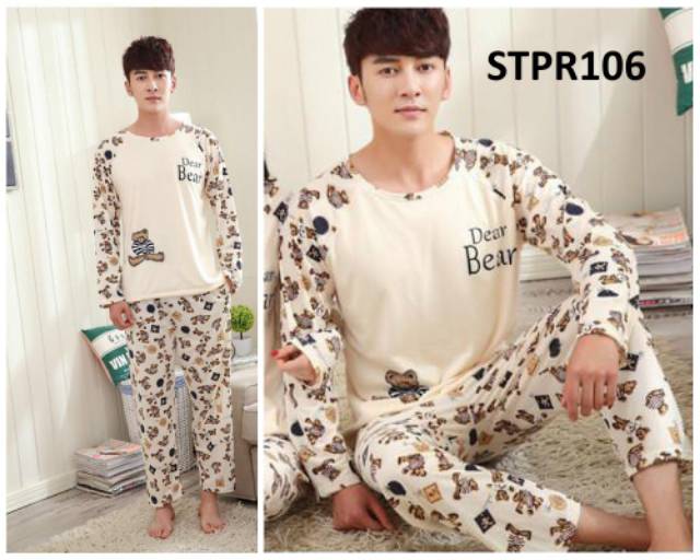 Piyama Pria Baju Tidur Pria Piyama Laki Baju Tidur Laki Dewasa Kotak