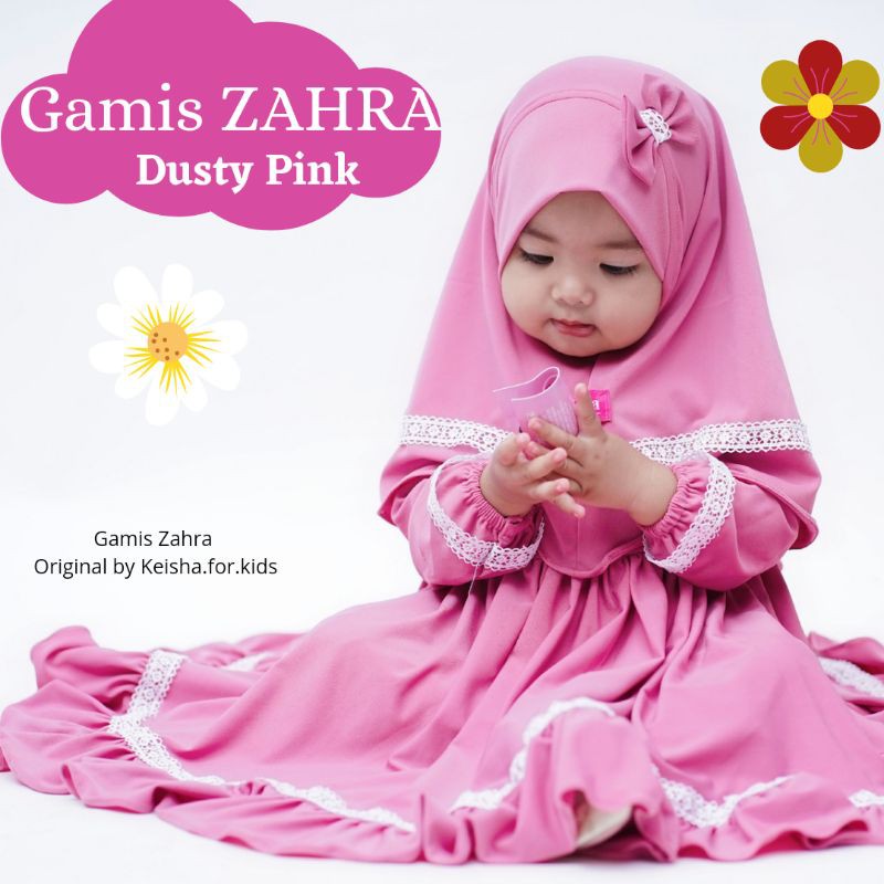 GAMIS ZAHRA Original by@keisha.for.kids