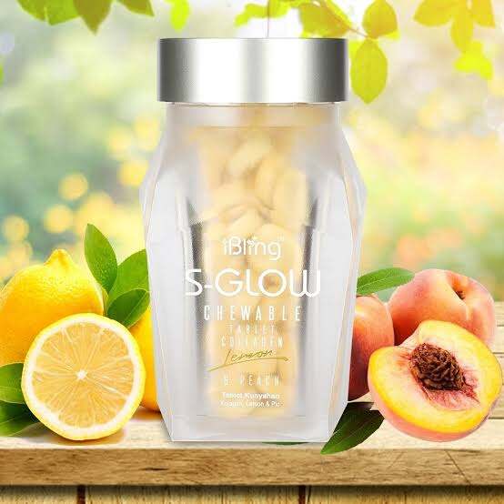 S GLOW ORIGINAL SGLOW S-GLOW S GLOW COLLAGEN CANDY RAMBUT & KULIT 100% ORIGINAL ECERAN 10 20 - 40 BU