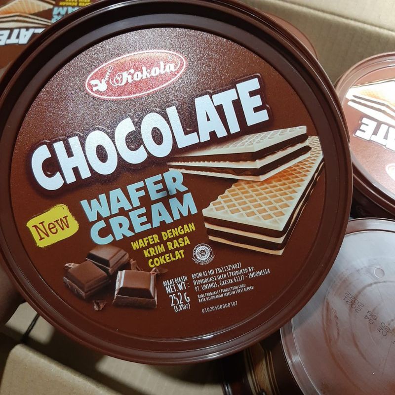 WAFER CREAM COKLAT KOKOLA CHOCOLATE