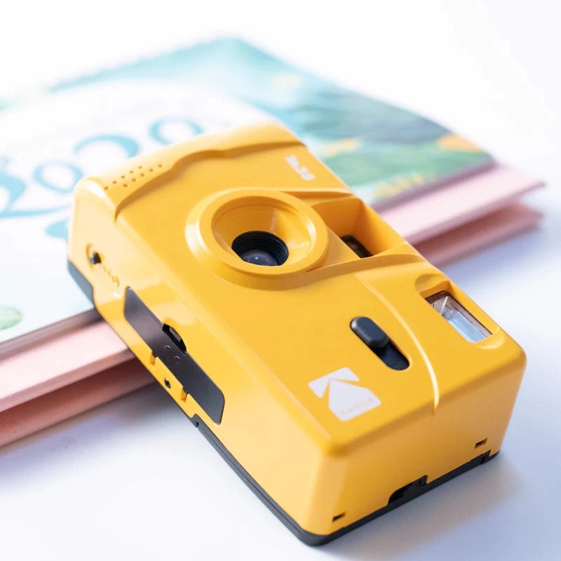 Kodak Film Camera M35 Kamera Film Fotografi Retro - Kuning - Ungu- Hijau - MERAH- PINK Film Analog Camera