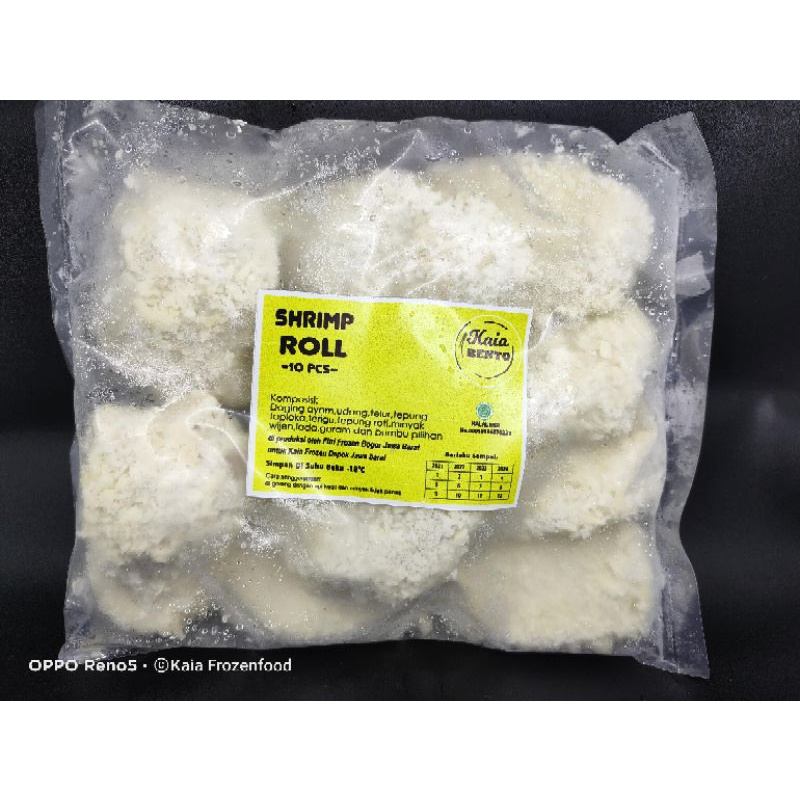 

Shrimp Roll (Frozen Food Bento) Isi 10 Termurah Dijamin 100% HALAL