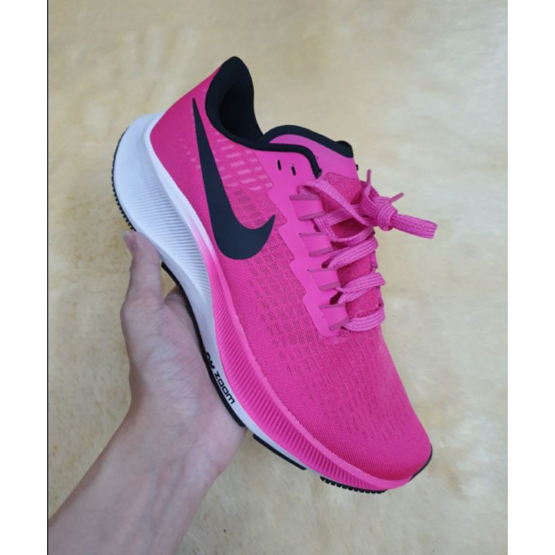 Sepatu Nike Air Zoom Pegasus 37 Pink Black Buat Cowok