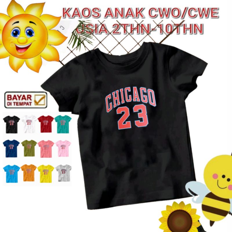 KAOS ANAK CWO/CWE SABLON DIGITAL (CH1C4G0)