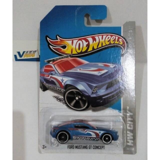 hot wheels mustang gt concept