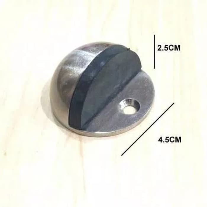 Door Stop Stopper Lantai Keong Penahan Benturan Pintu Rumah merk SOLID