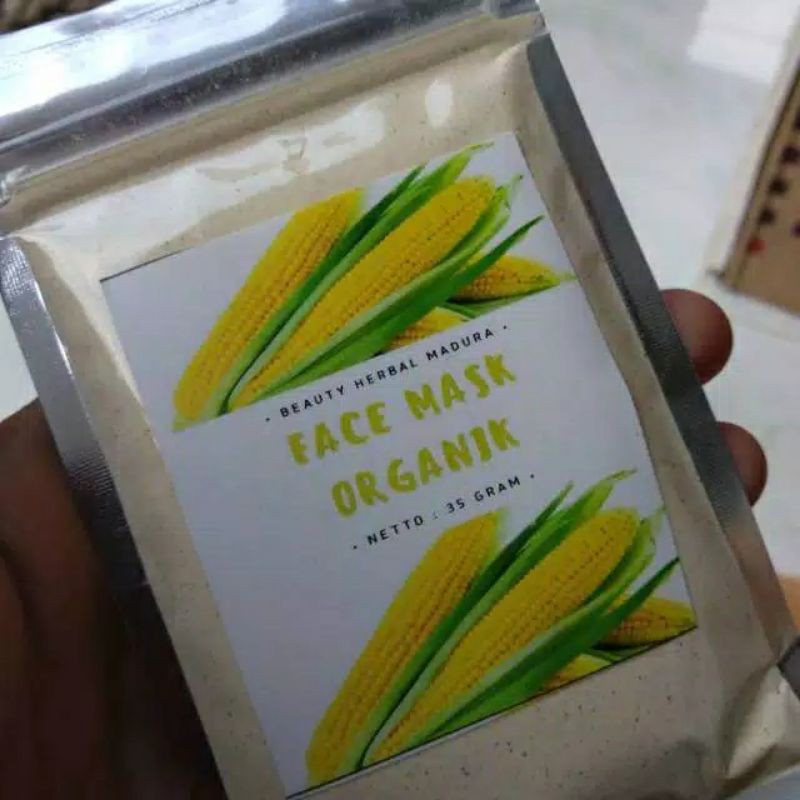 [Ready Stock] Masker Organik Jagung | Masker Jagung 15&40gr | Masker Organik