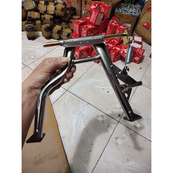 paket standar tengah + As standar tengah beat Scoopy Vario 110 lama karbu full chrome