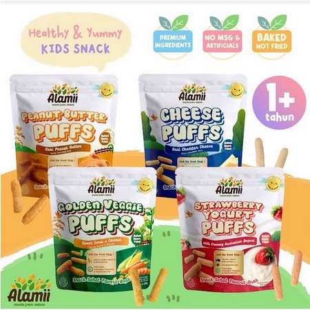 Alamii Puffs 25gr Snack Bayi Alamii  - Kabakids Store