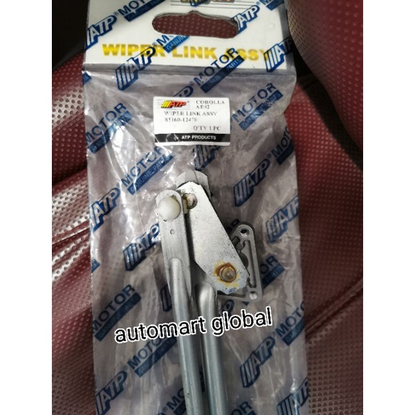 wiper link wiperlink corolla twincam ae92 85160-12470