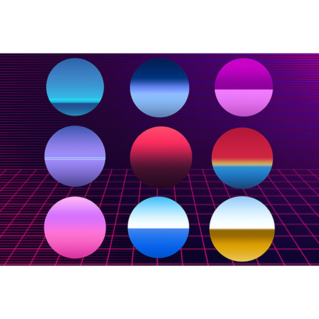 Retro Wave Brush - Procreate