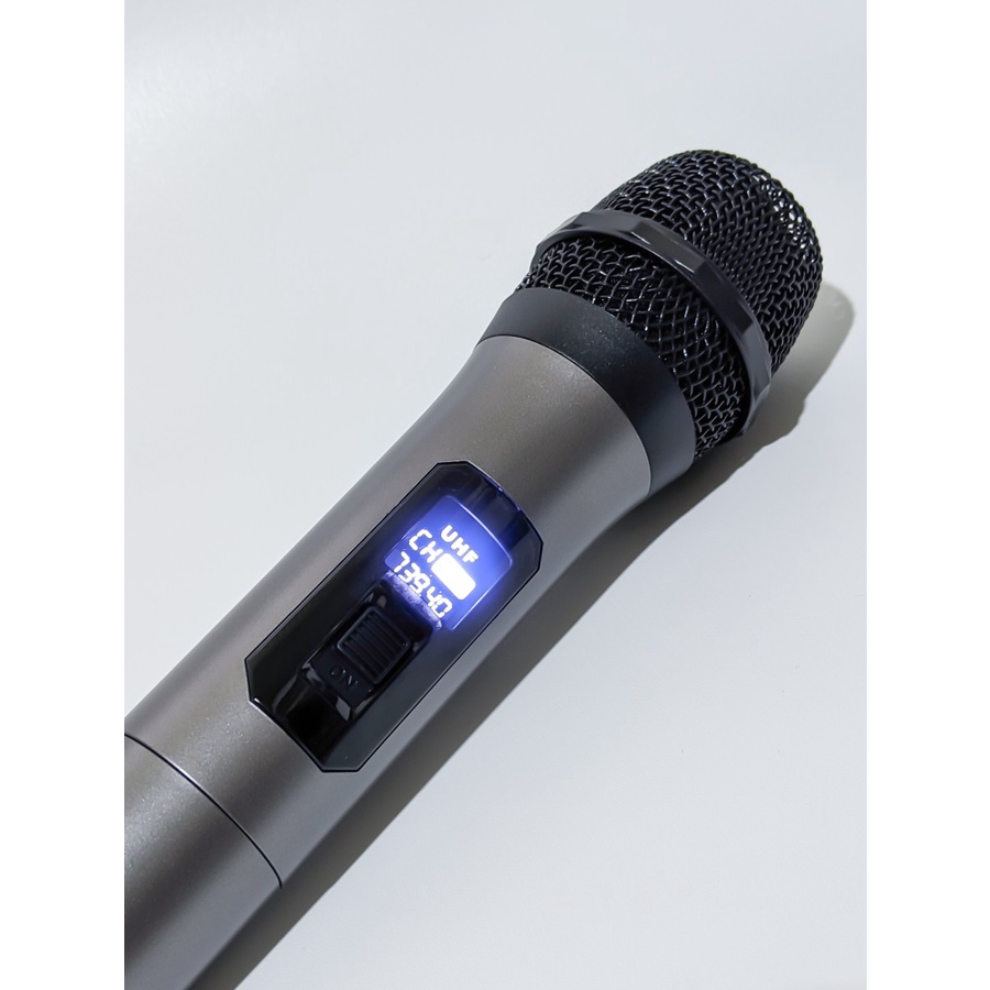 Fleco Mic Wireless Double M-13 Mic Karaoke Tanpa Kabel