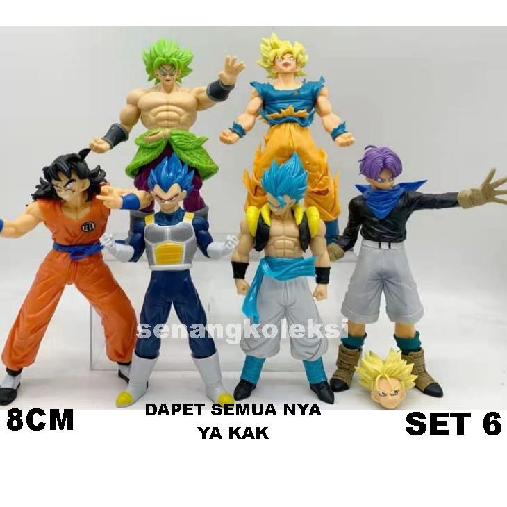 Serba Meriah Figure set 6 dragon ball son goku Termurah