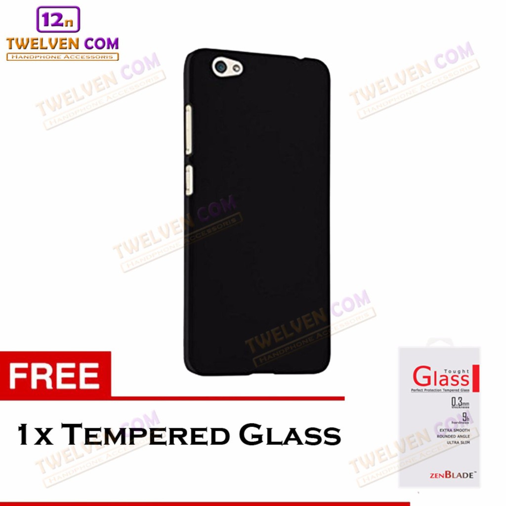 Case Ultra Slim Matte For Oppo F3 - Free Tempered Glass