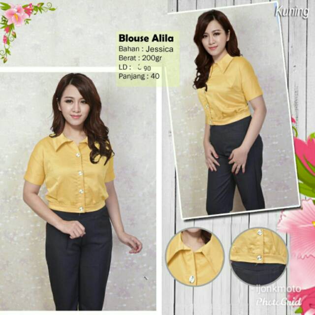 Alila shirt kemeja crop