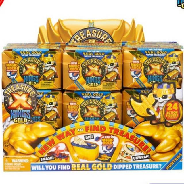 TREASURE X S3 Single Mainan Figur Koleksi Treasure X Kings Gold Hunter